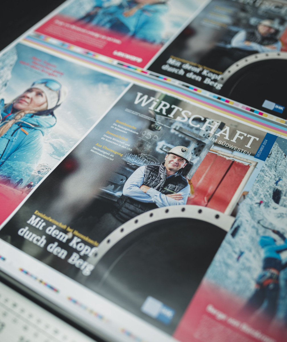 Magazine Wirtschaft im Südwesten im Druck